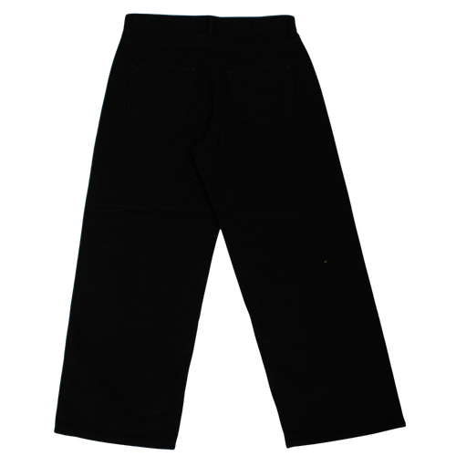 BLACK BAGGY DENIM